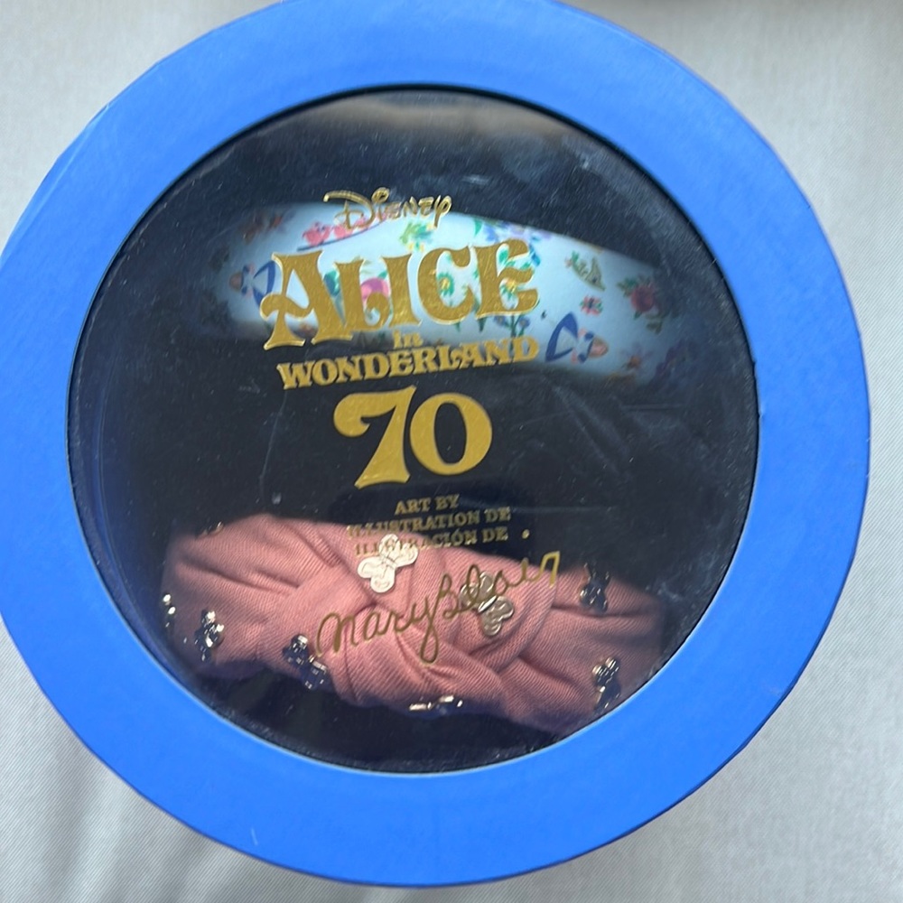 Alice In Wonderland 70th Anniversary hair bands